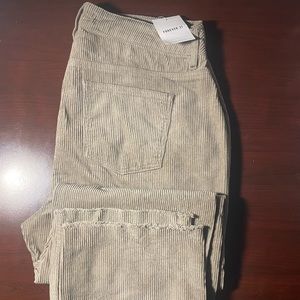 Forever 21 corduroy pants size 14 1x